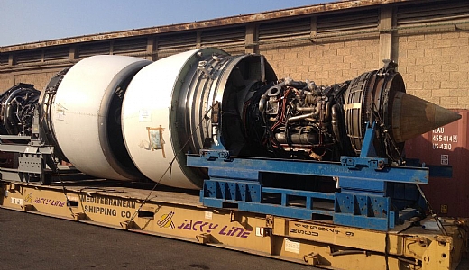 Xlp Member In Israel Jacky Line Transports Engines For Boeing 