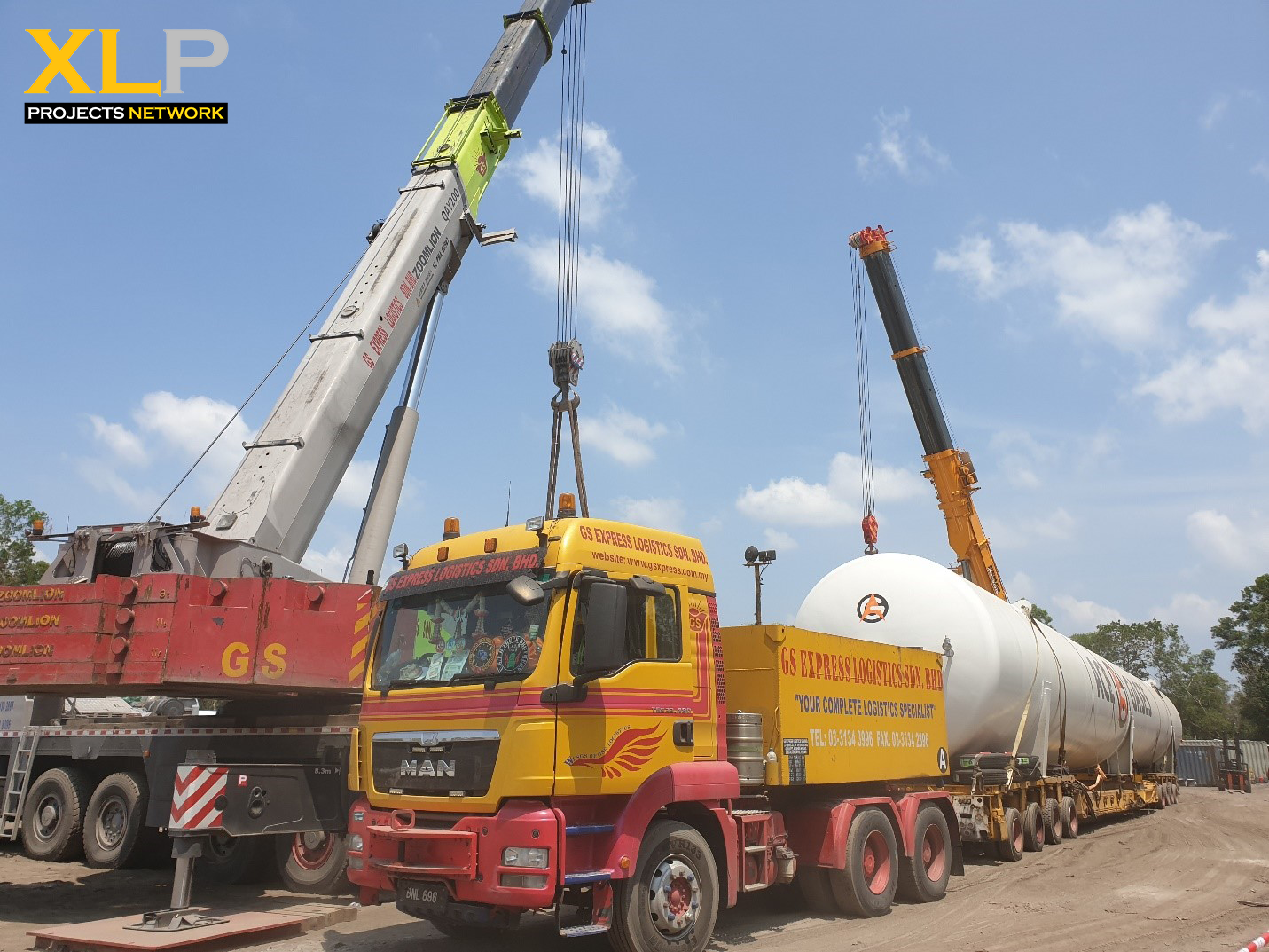 GS Express Logistics complete CO2 Plant Project at Kerteh in Malaysia