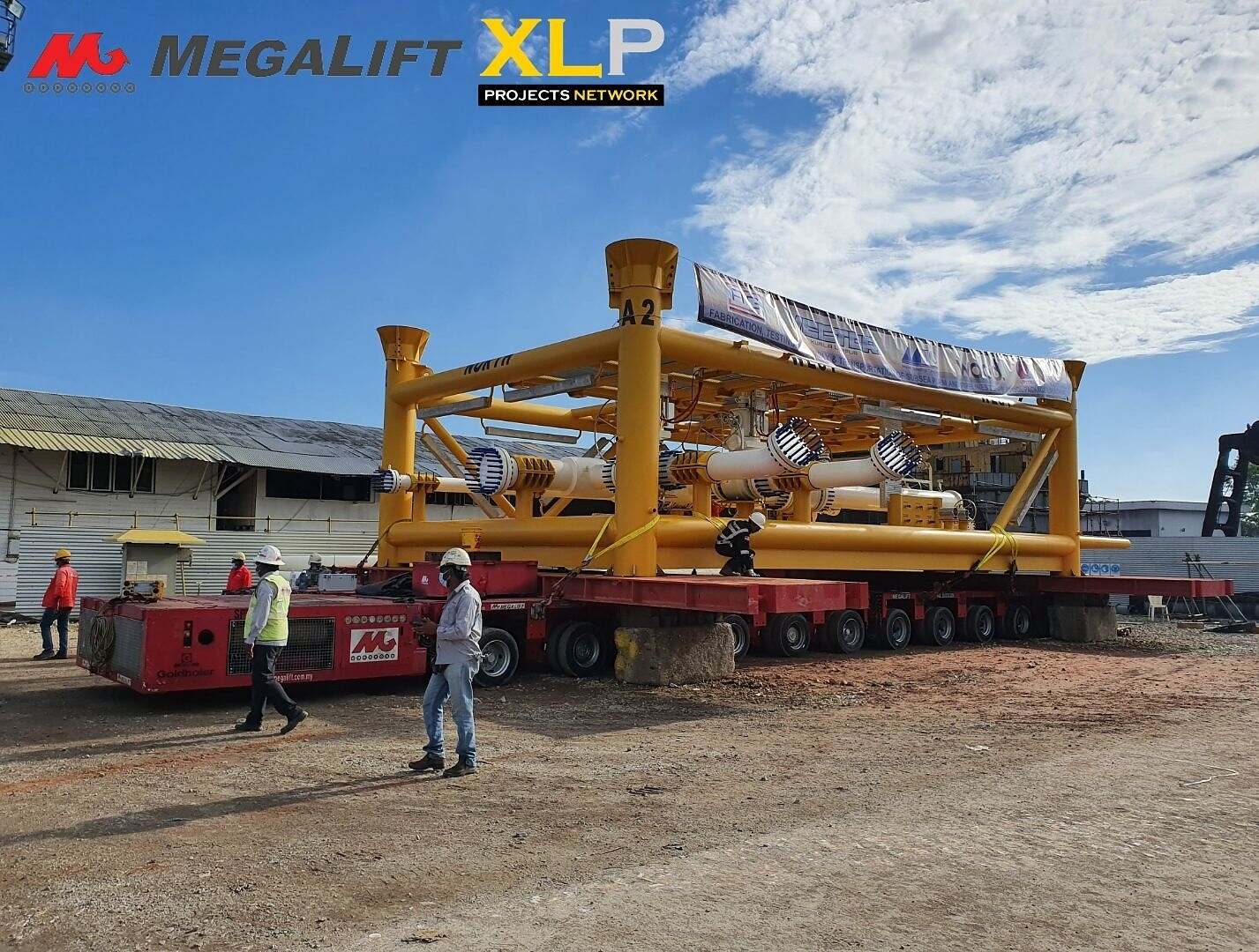 Megalift Sdn Bhd Performs Loadout Of Pipeline End Manifold PLEM For 