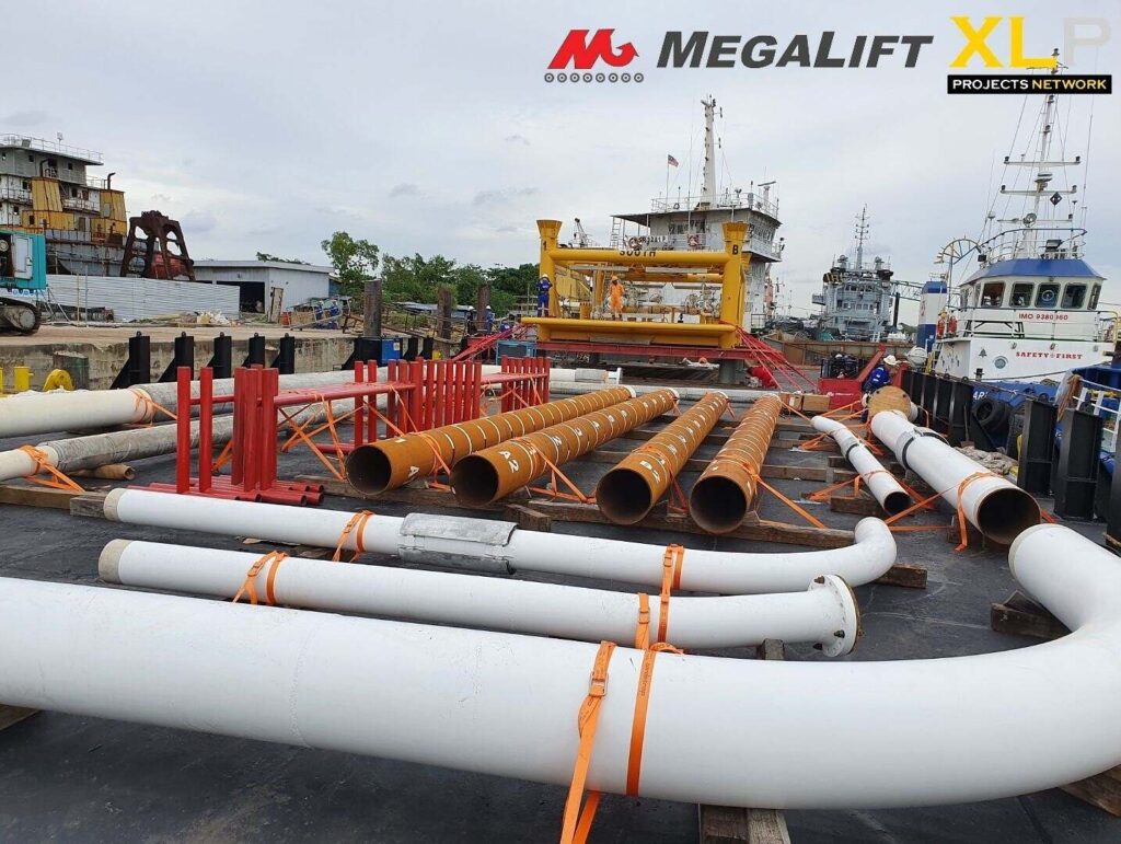 Megalift Sdn Bhd performs Loadout of Pipeline End Manifold ...