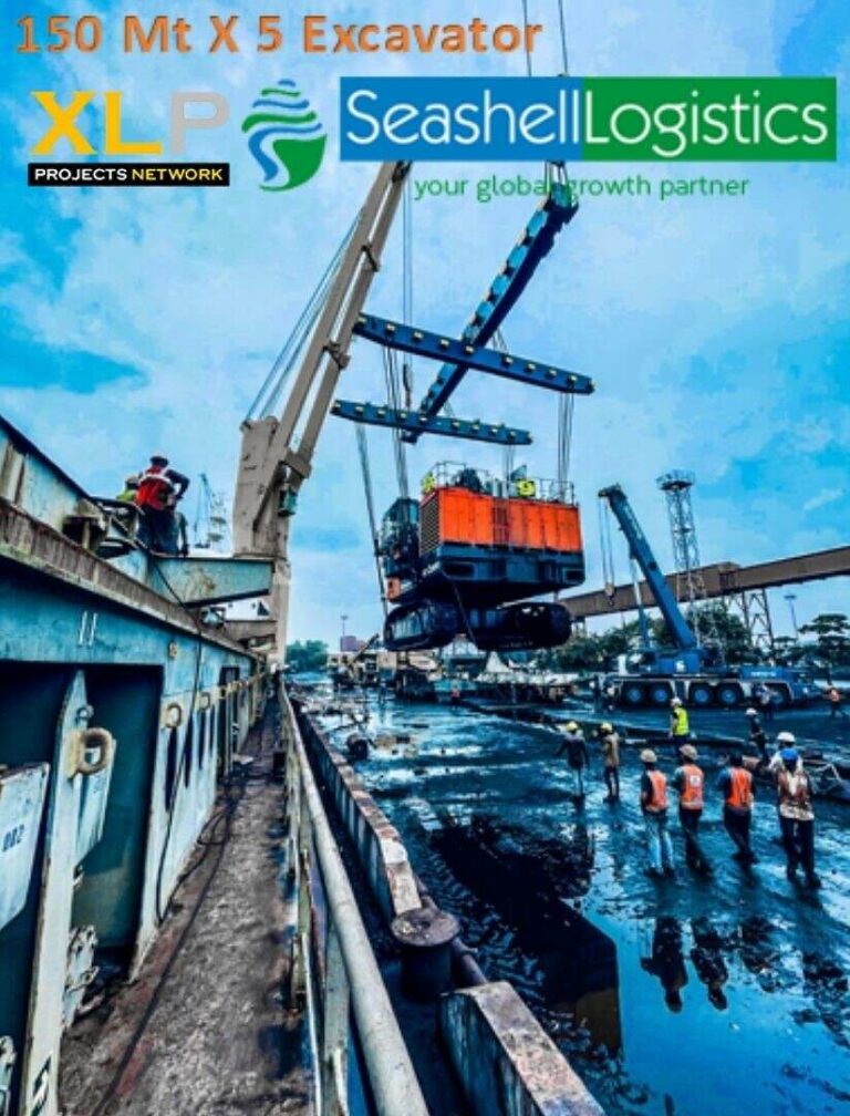 Seashell Logistics Pvt Ltd Completes Another Mining Machinery Shipment