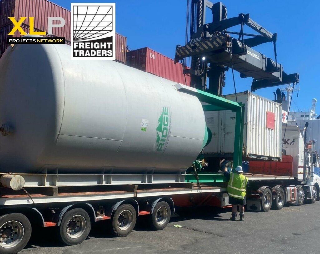 Freight Traders Handles Drilling Rig