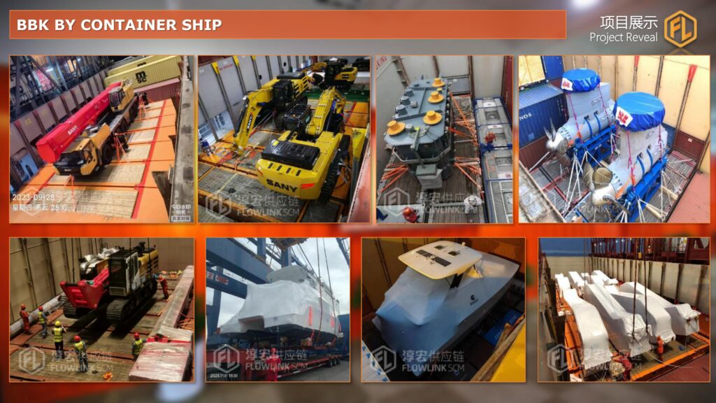 BBK BY CONTAINER SHIP