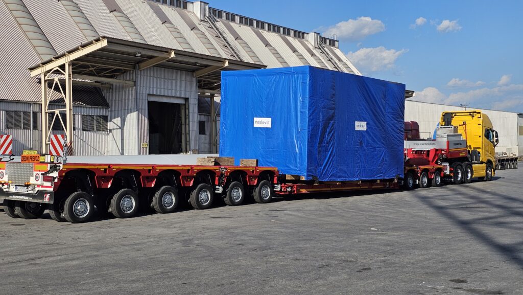 Neele-Vat Logistics d.o.o., a member of the XLProjects Network (XLP), handled nearly 1,000 tons and more than 3,300 CBM of various cargoes from Shanghai, China, via the Port of Koper, Slovenia, to a new factory site in Eastern Hungary, approximately 800 km from Koper.