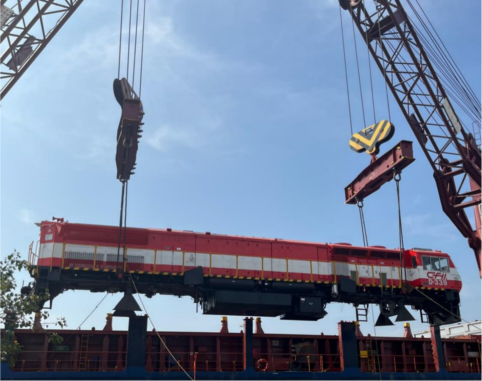 Total Movements Moves India's Railway Assets Beyond Borders: India to Mozambique