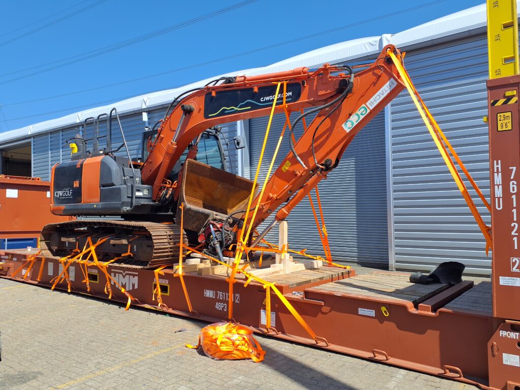 ECS Navigates Complex Equipment Shipment for Golf Course Project in The Bahamas