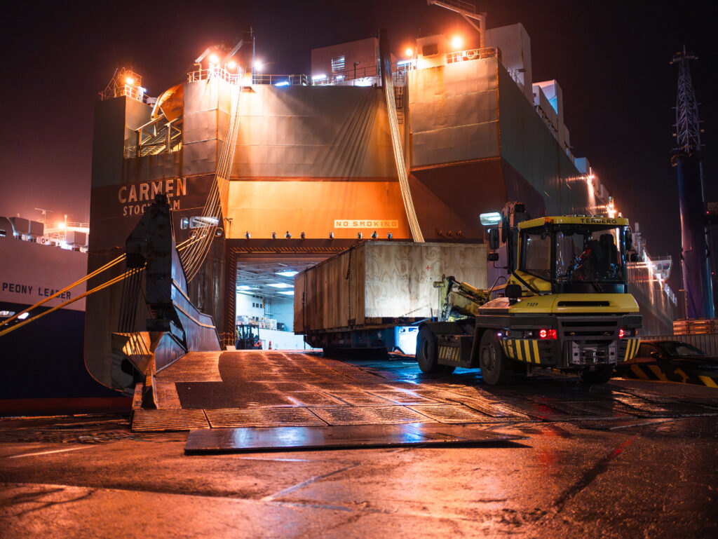 GR Global Projects Delivers 2,000 FRT Machinery From Germany to Utah
