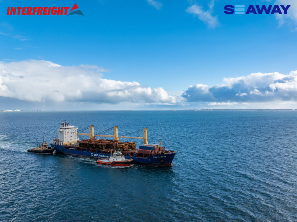 Seaway & Interfreight Move 1,800-MT Mining Project to Brazil