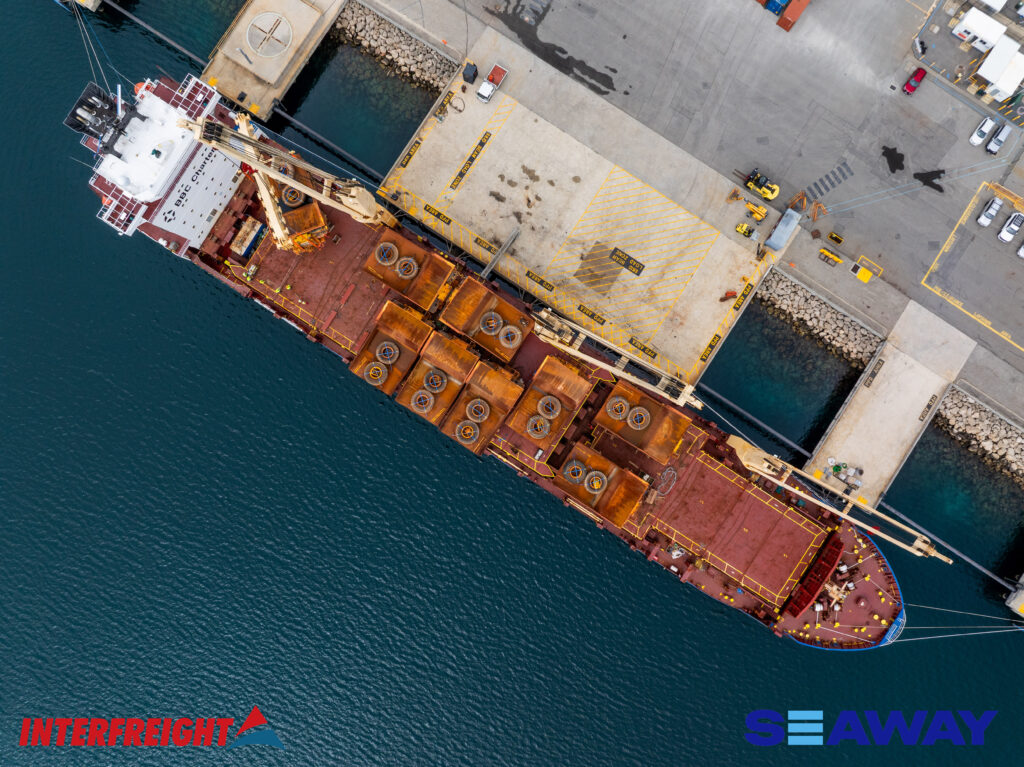 Seaway & Interfreight Move 1,800-MT Mining Project to Brazil
