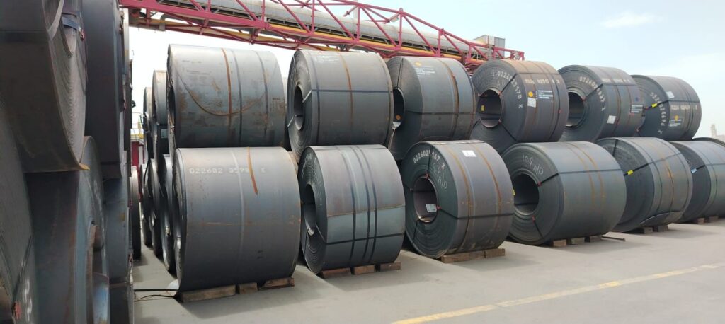 Khimji Ramdas Shipping Delivering Through Regional Contingency: 1,220 Coils, Approximately 31,000 MT