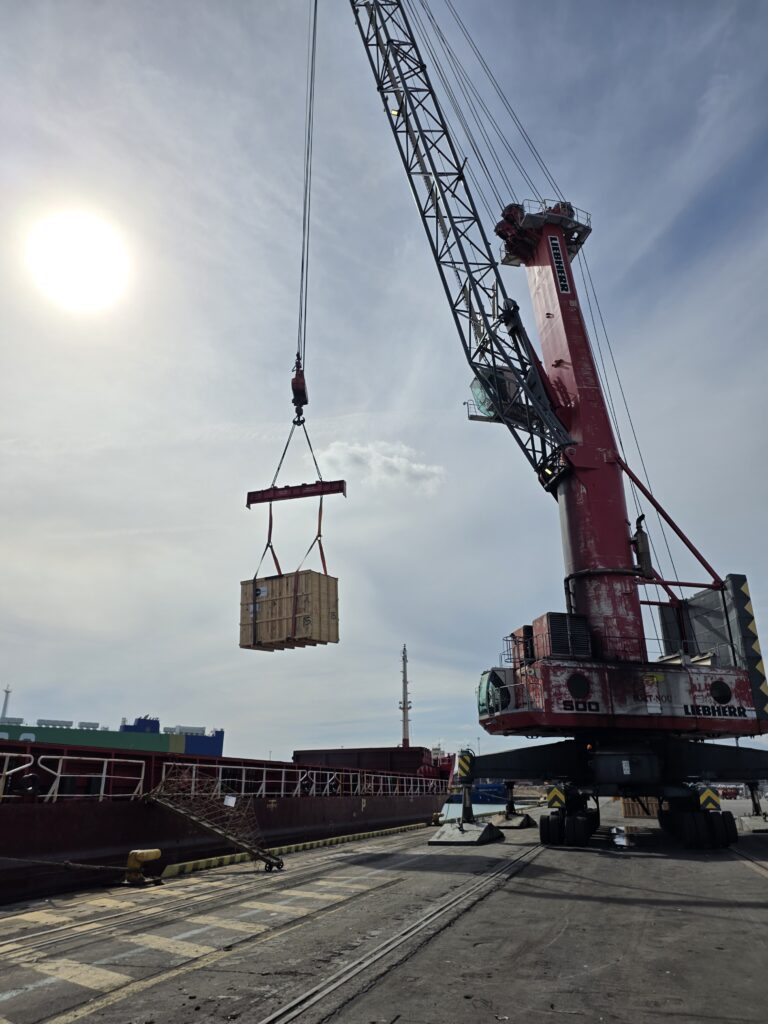 Mega Online Logistics Completes 465-Ton Coaster Charter from Barcelona to Turkey