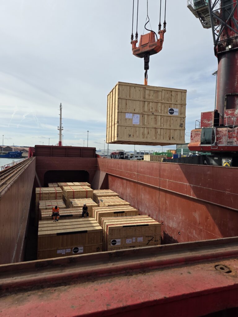 Mega Online Logistics Completes 465-Ton Coaster Charter from Barcelona to Turkey