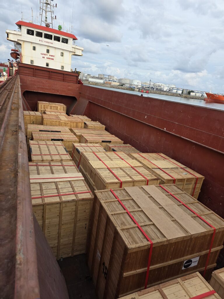 Mega Online Logistics Completes 465-Ton Coaster Charter from Barcelona to Turkey