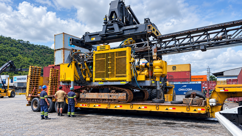 Another successful heavy and oversized cargo export operation by Manuport Logistics Brazil!