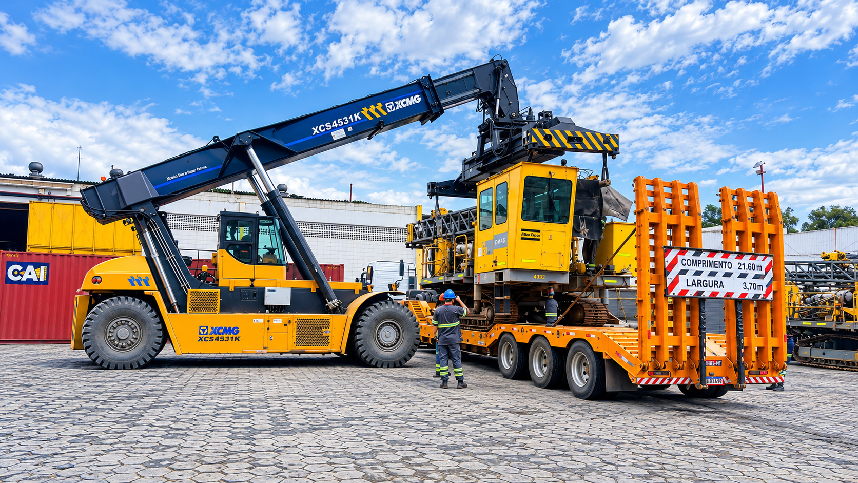 Another successful heavy and oversized cargo export operation by Manuport Logistics Brazil!