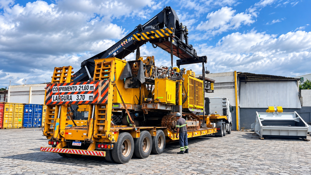 Another successful heavy and oversized cargo export operation by Manuport Logistics Brazil!